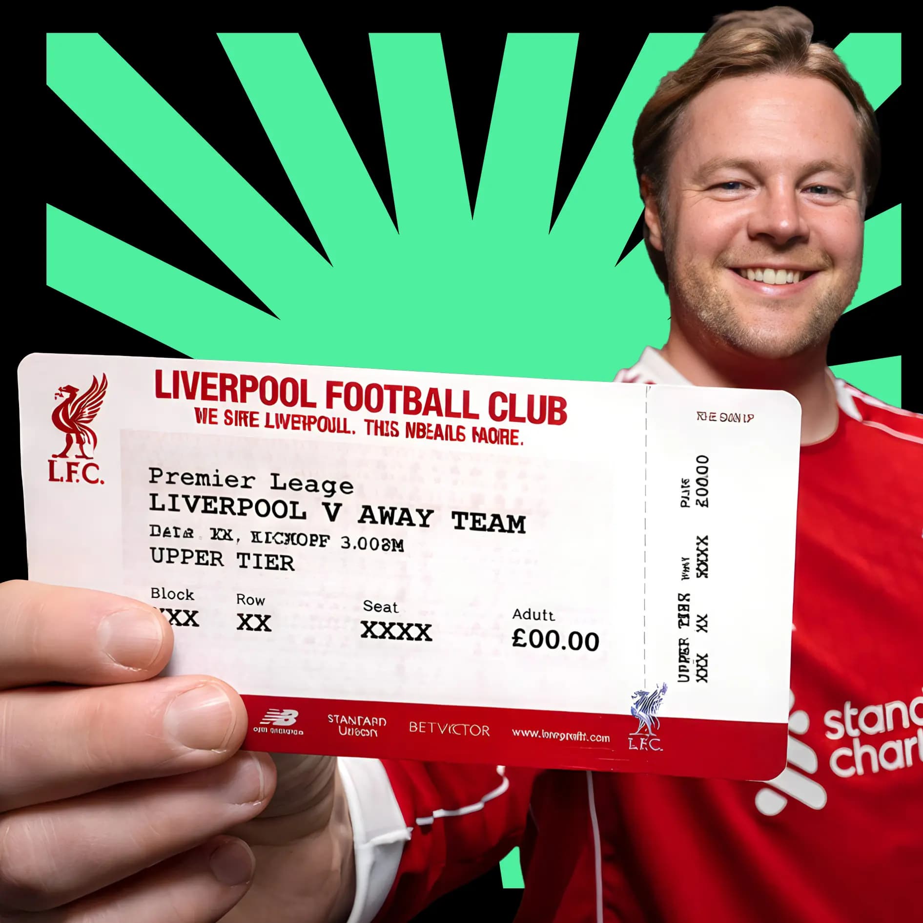 Win match day tickets